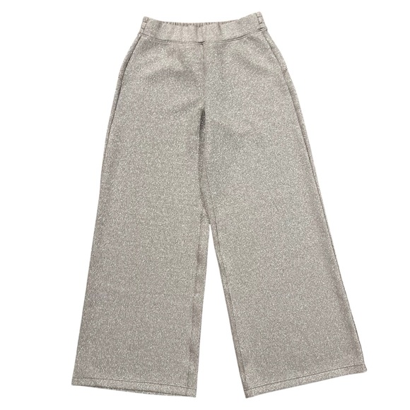 SPANX AirEssentials Shimmer Wide Leg Pants Size Medium - Picture 2 of 9